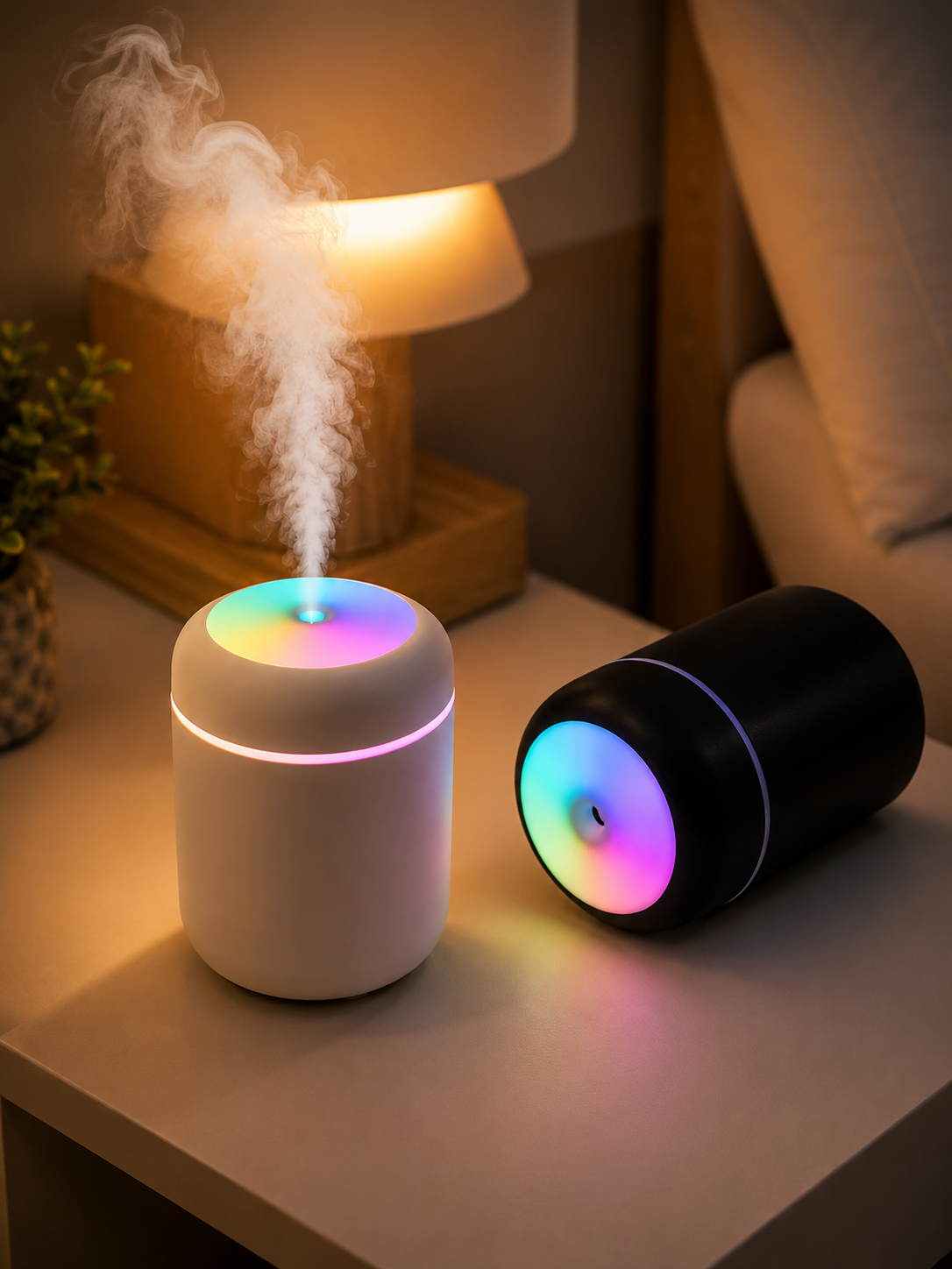 300ml Aromatherapy Diffuser & Humidifier with Color Light